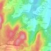 Topografisk kart Santa Baia, høyde, relieff