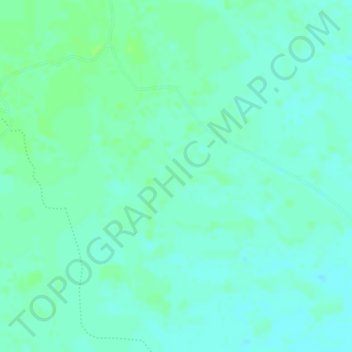 Topografisk kart Angelia, høyde, relieff