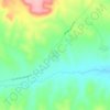 Topografisk kart خرم آباد, høyde, relieff