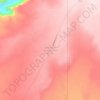 Topografisk kart Inscription House, høyde, relieff