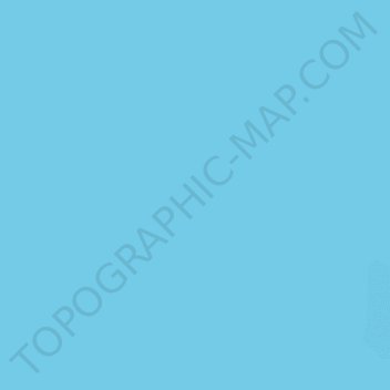 Topografisk kart Dry Tortugas, høyde, relieff